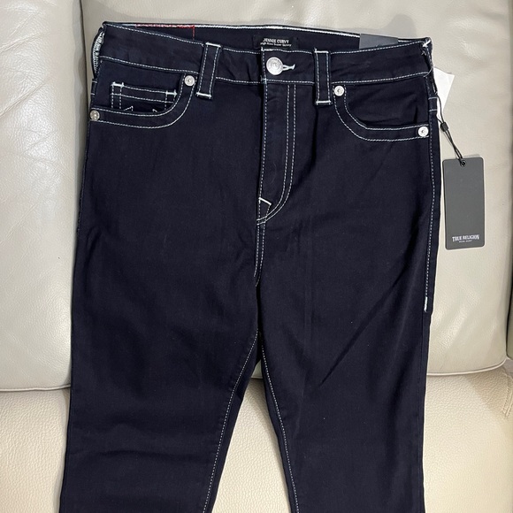 NWT - True Religion Women’s Jennie Curvy High Rise Super Skinny Jeans - Size 30 - Picture 5 of 13